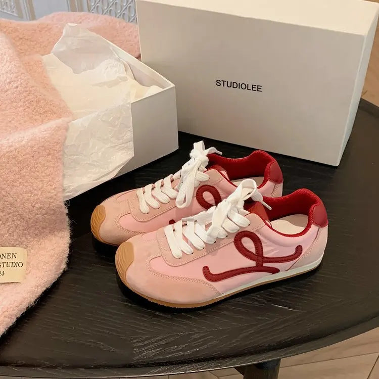 Casual Forrest Gump Women's Shoes Soft Bottom No More Tired Feet Casual Shoes Spring and Summer New Color blocking Running Sneakers