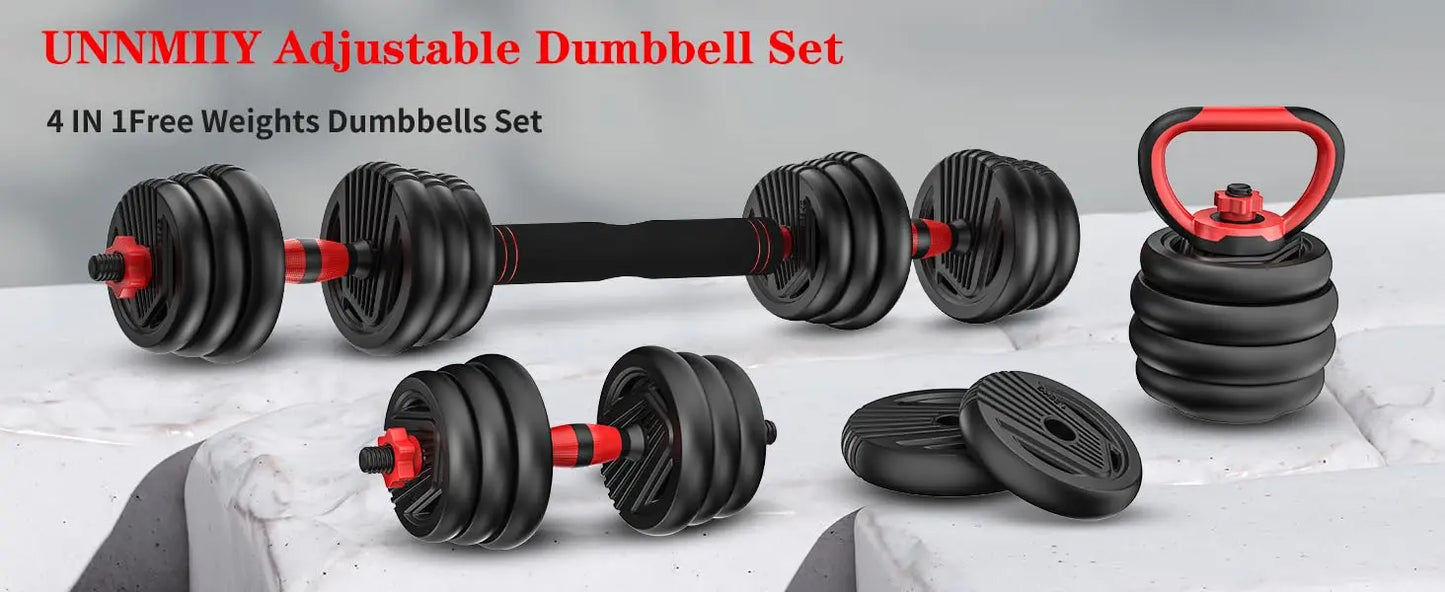 Free Weight Set with Connector