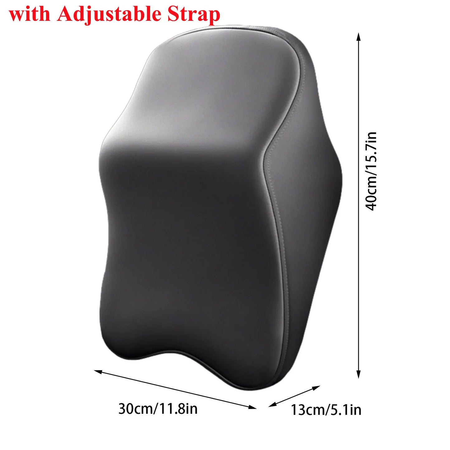 Memory Foam Neck Pillow Car Comfortable Seat Supports Lumbar Backrest Car Seat Headrest Cushion Pads For Neck Pain Relief