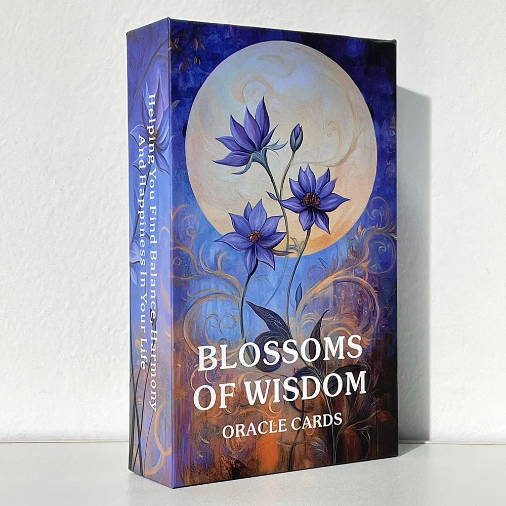 Blossoms of Wisdom Oracle Cards with PDF Guidebook