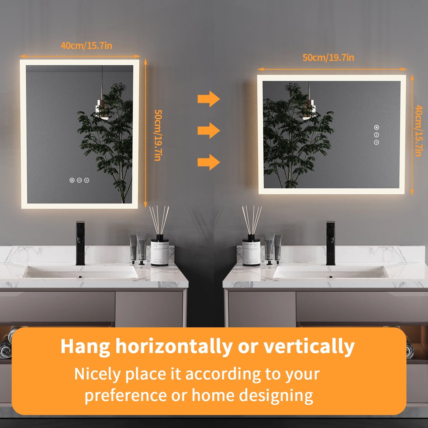 LED Lighted Mirror