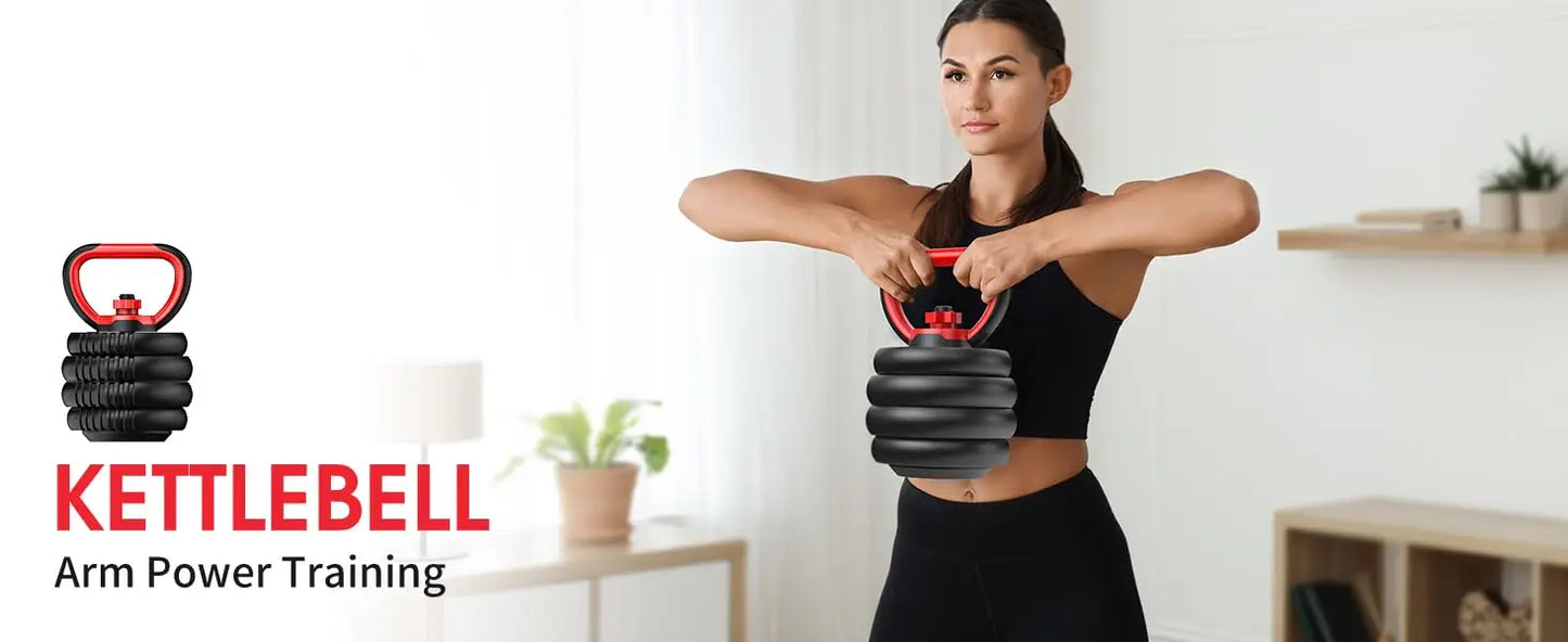 Free Weight Set with Connector