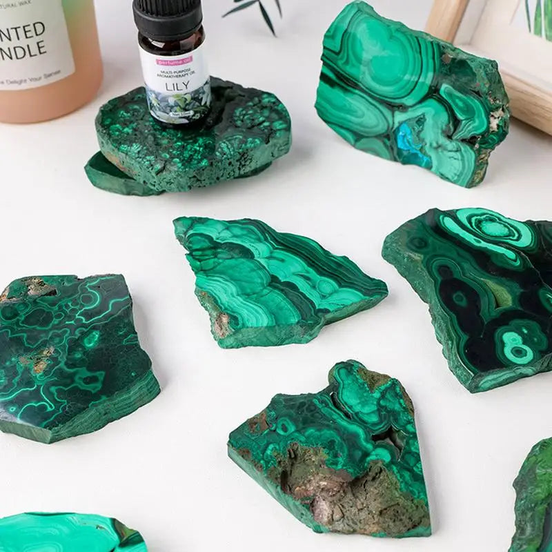 Natural Malachite Crystal Stone