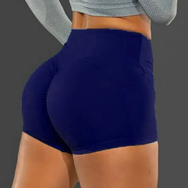 Women's High Waist Fitness Shorts