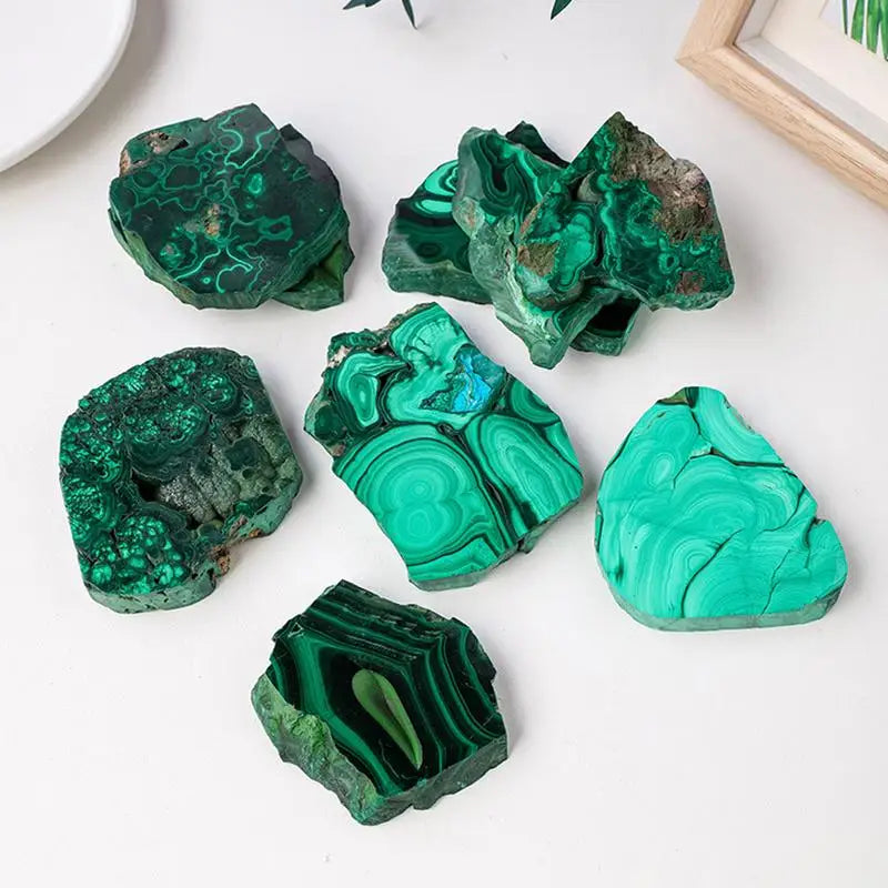 Natural Malachite Crystal Stone