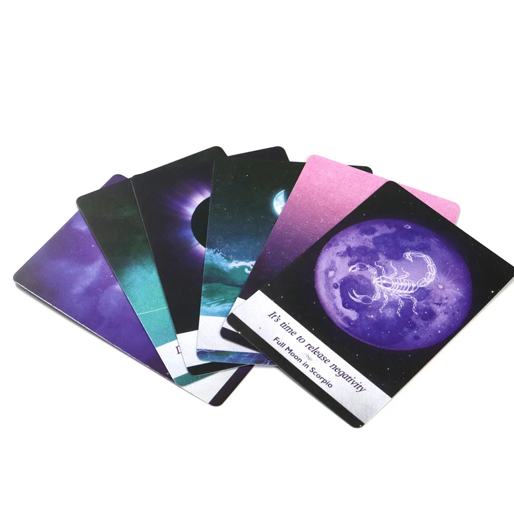 Moonology Manifestation Oracle Tarot Cards