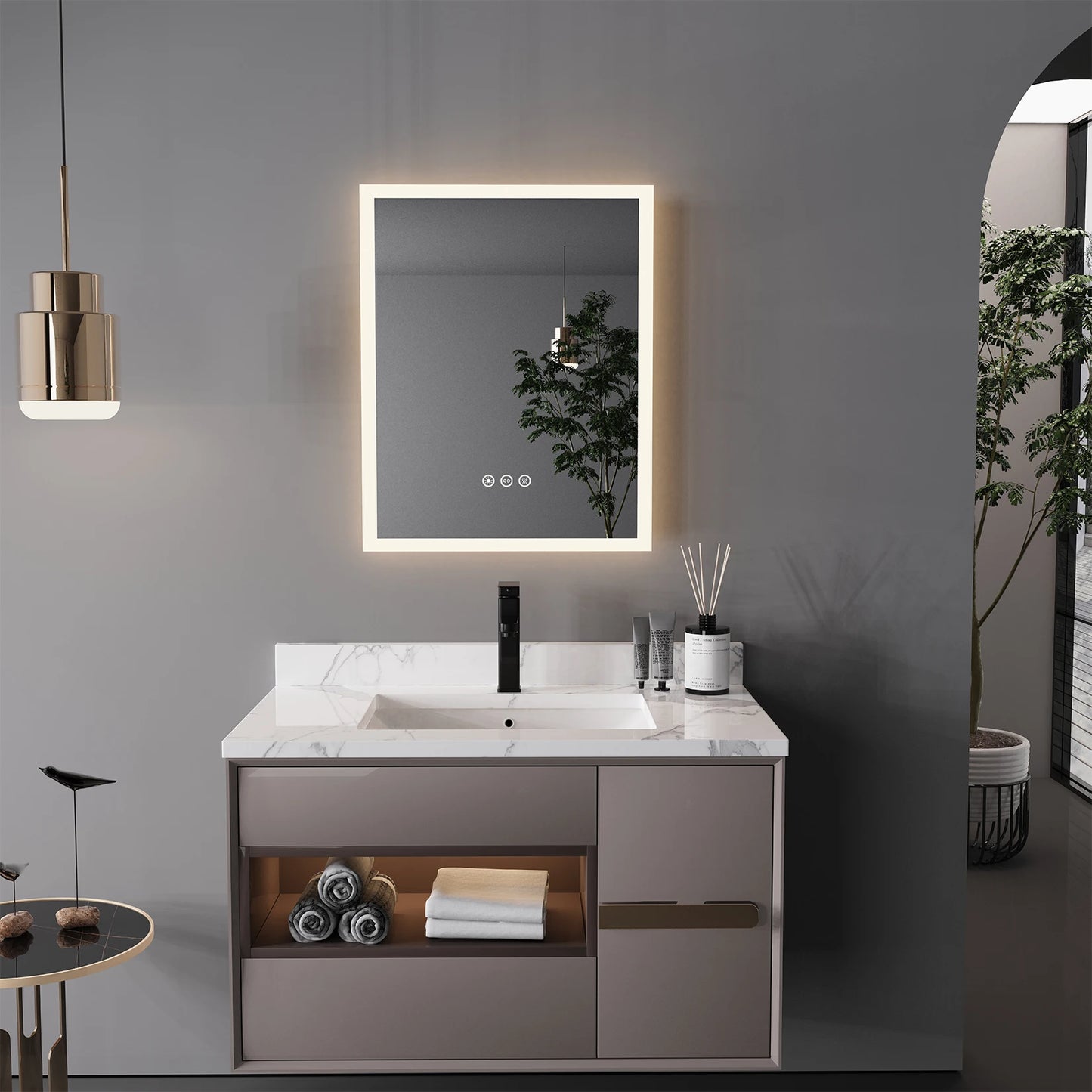 LED Lighted Mirror