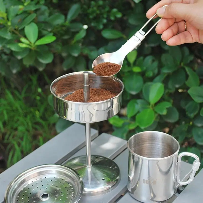 Camping Percolator Coffee Pot