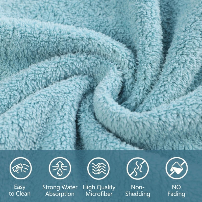 Household cleaning Set of 12 or18 piece, Soft and Highly Absorbent, Perfect for Kitchen and Bathroom, Multi-functional for Home Use