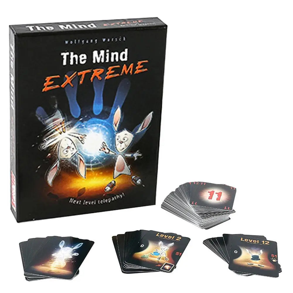 The Mind Card Game Home Party Board Game Team Experience Interactive Puzzle Toys For Children Adult 2022 2-4 Players Team Toys