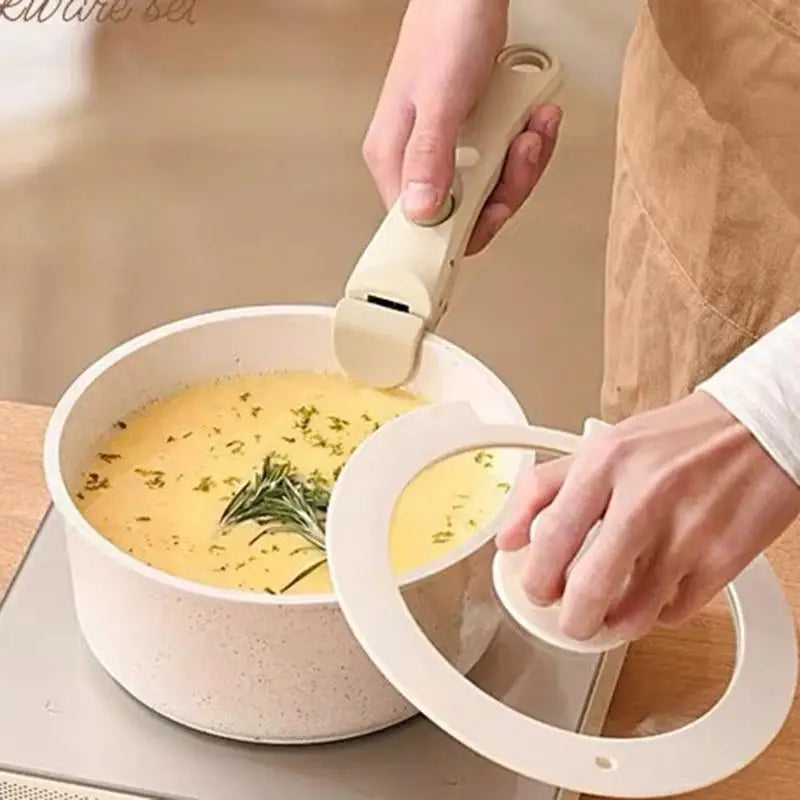 Removable Cookware Handle for Pots and Pans