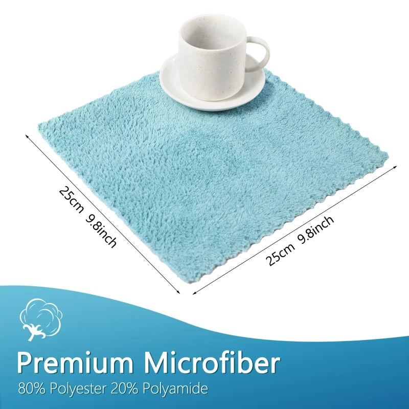 Household cleaning Set of 12 or18 piece, Soft and Highly Absorbent, Perfect for Kitchen and Bathroom, Multi-functional for Home Use