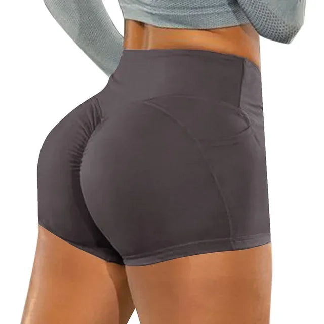 Women's High Waist Fitness Shorts