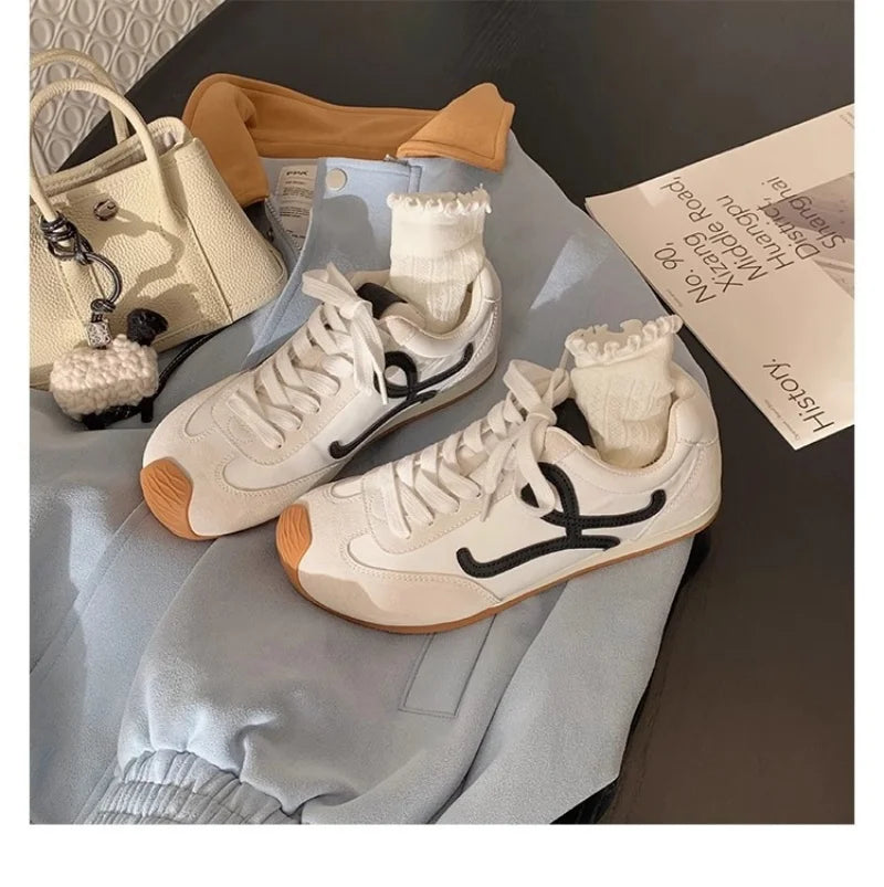 Casual Forrest Gump Women's Shoes Soft Bottom No More Tired Feet Casual Shoes Spring and Summer New Color blocking Running Sneakers