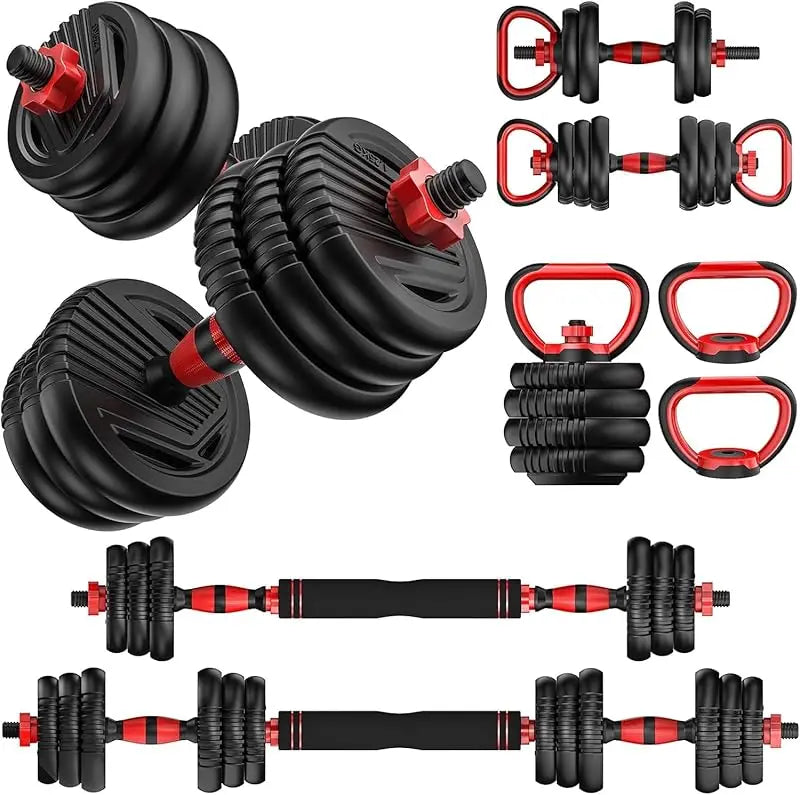 Free Weight Set with Connector