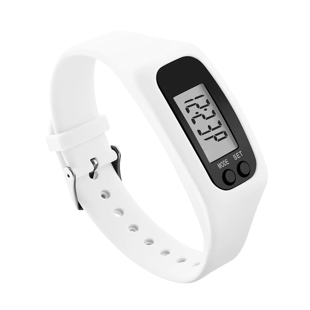 LED Pedometer Wrist Bracelet Calorie Counter