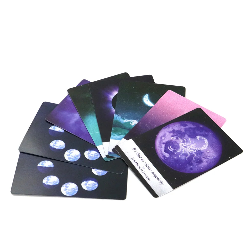 Moonology Manifestation Oracle Tarot Cards