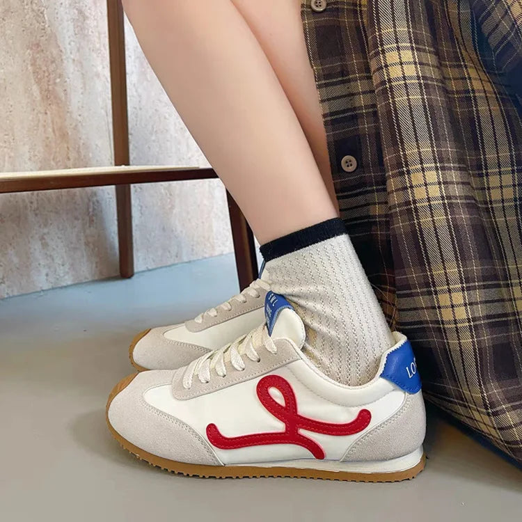 Casual Forrest Gump Women's Shoes Soft Bottom No More Tired Feet Casual Shoes Spring and Summer New Color blocking Running Sneakers