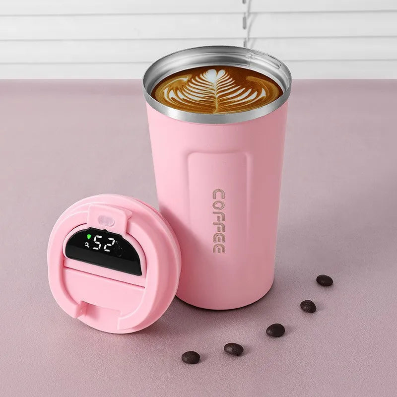 Durable BPA-Free Thermos with LCD Touch Screen