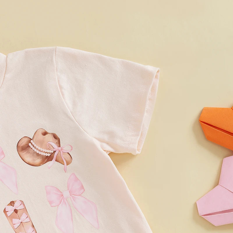Girls Short Sleeve Summer Set