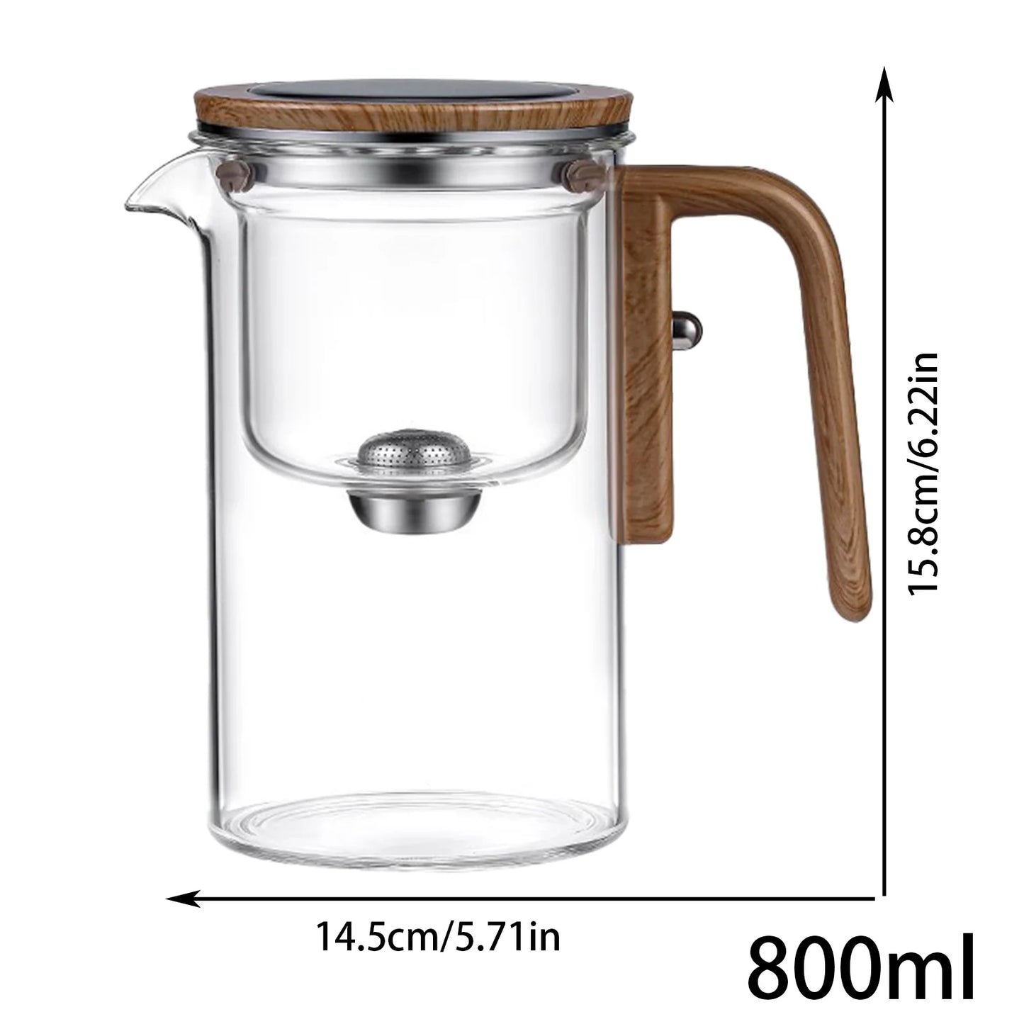 Glass Tea Kettle Infuser
