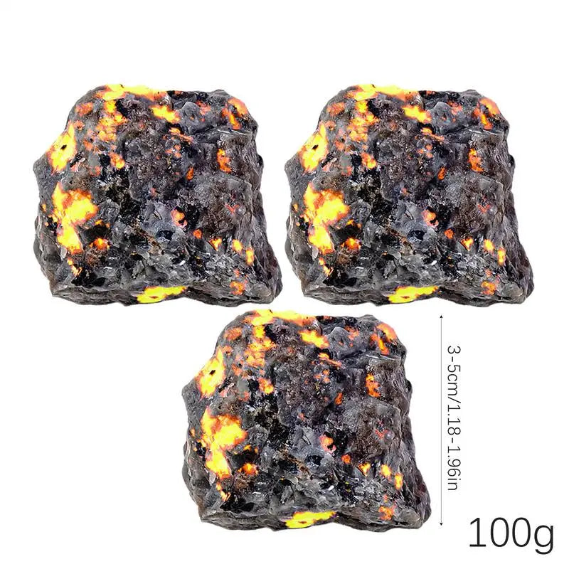 Rough Flame Crystals Bulk Flame Crystal Stone Natural Rough Raw Stone Aromatherapy Fountain Rock Healing Tumbling Diffuser Stone