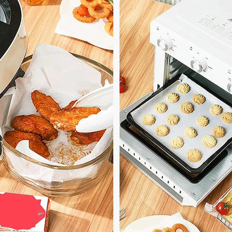 1-Pack Non-Stick Baking Paper Sheets - Thanksgiving Pie & Cookie Prep for Easy Cleanup & Parchment Lining rolling paper