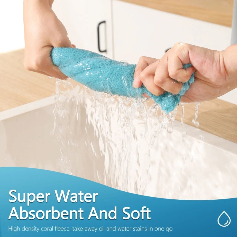 Household cleaning Set of 12 or18 piece, Soft and Highly Absorbent, Perfect for Kitchen and Bathroom, Multi-functional for Home Use