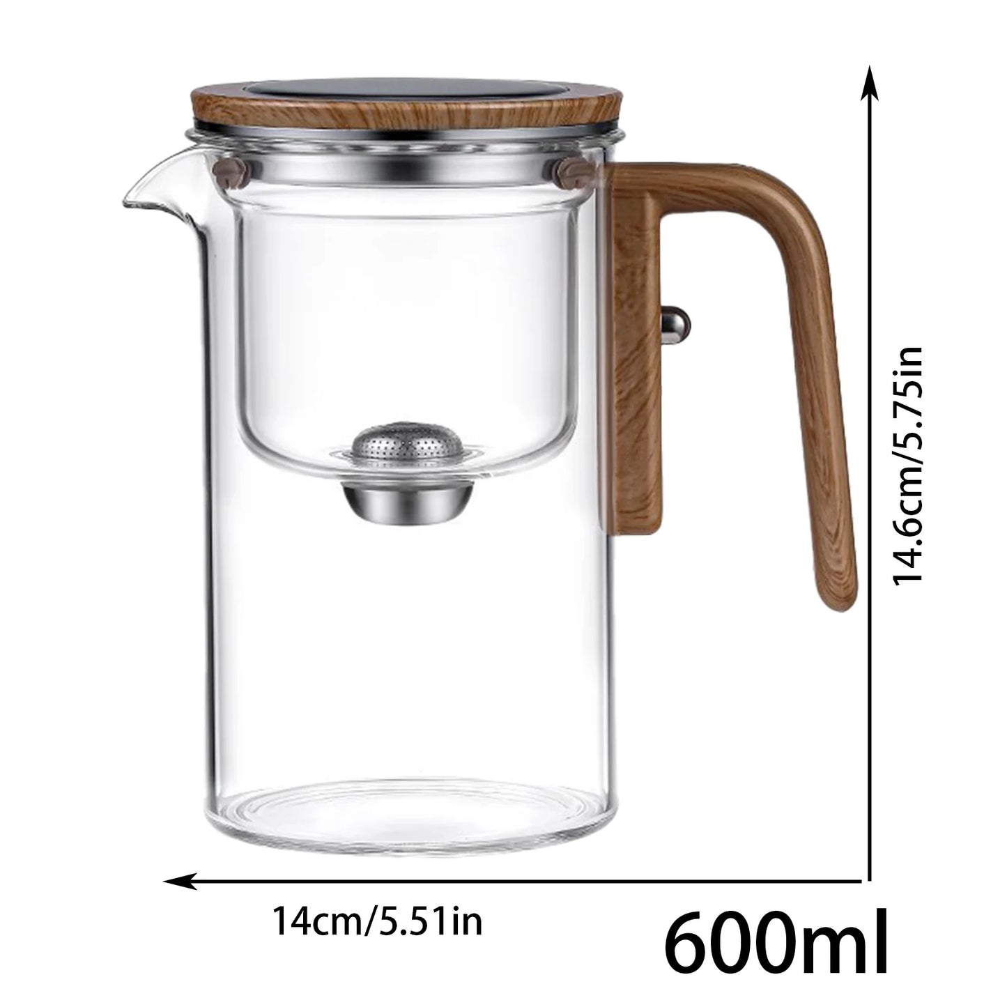 Glass Tea Kettle Infuser