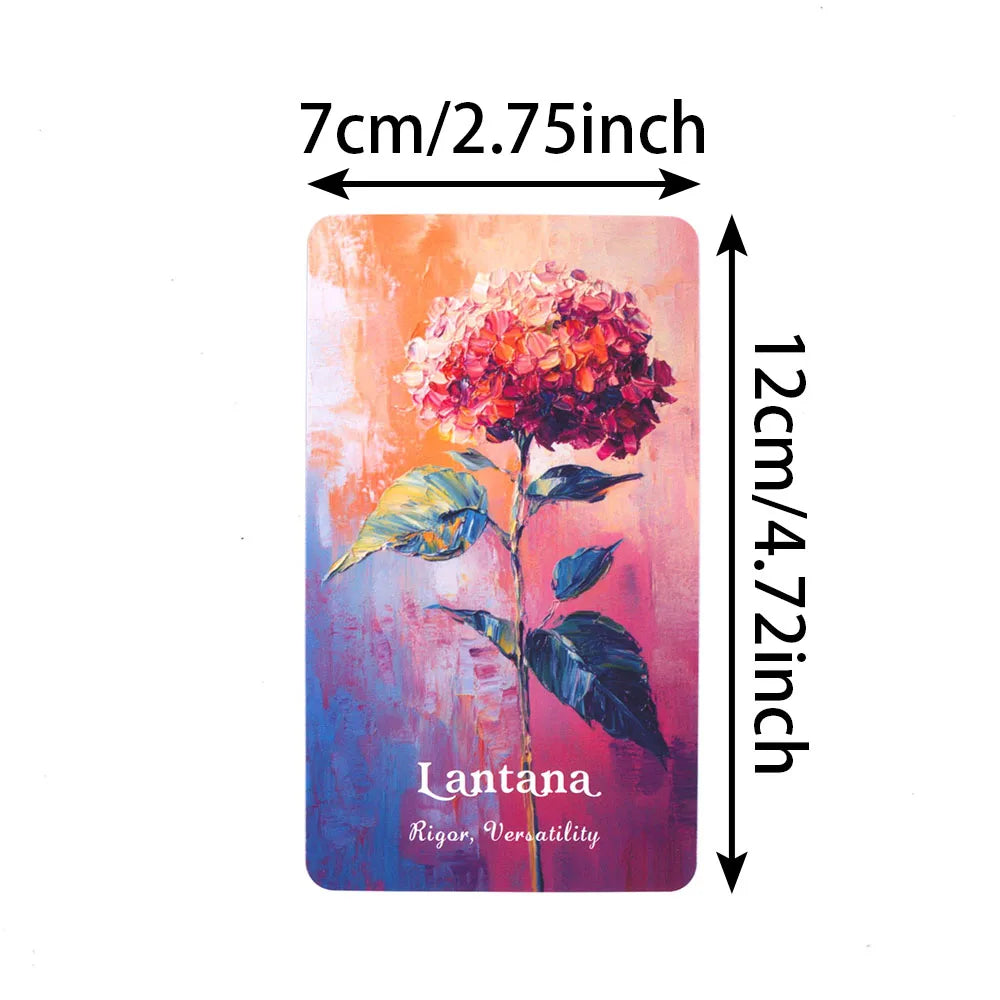 Blossoms of Wisdom Oracle Cards with PDF Guidebook