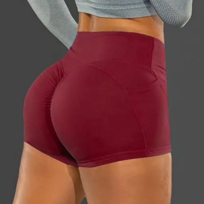 Women's High Waist Fitness Shorts