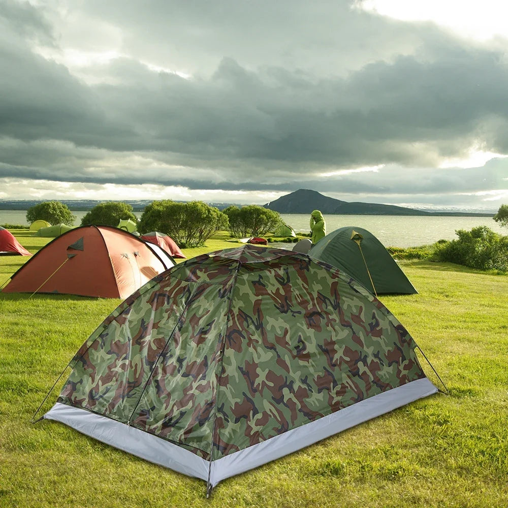 Portable Camouflage Camping Tent