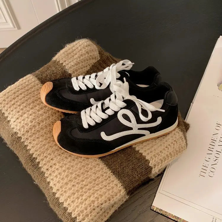Casual Forrest Gump Women's Shoes Soft Bottom No More Tired Feet Casual Shoes Spring and Summer New Color blocking Running Sneakers