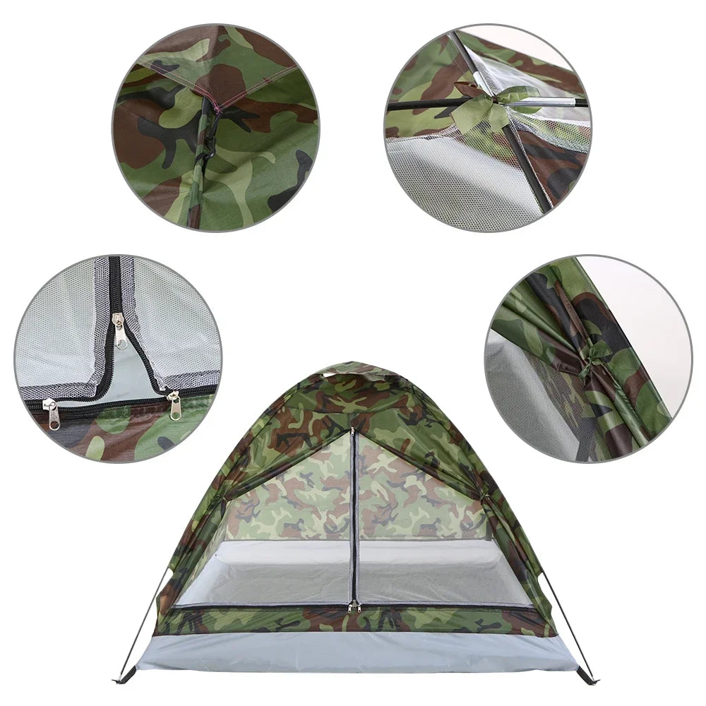 Portable Camouflage Camping Tent