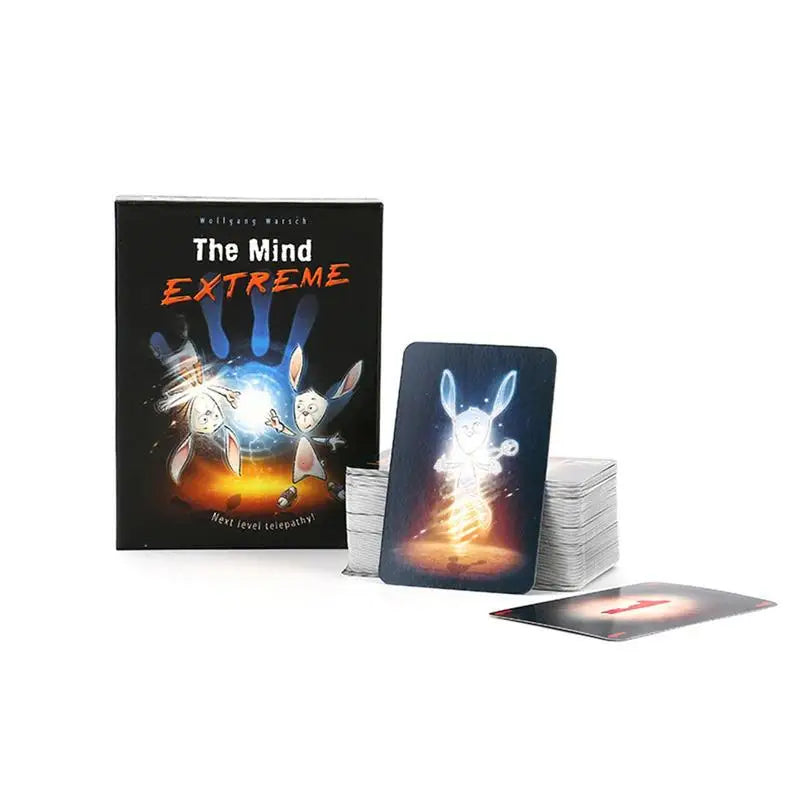 The Mind Card Game Home Party Board Game Team Experience Interactive Puzzle Toys For Children Adult 2022 2-4 Players Team Toys