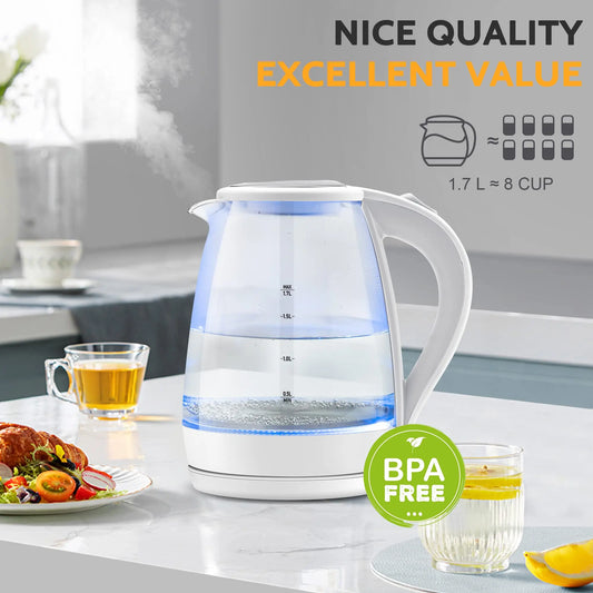 Fast-Boiling Glass Electric Kettle