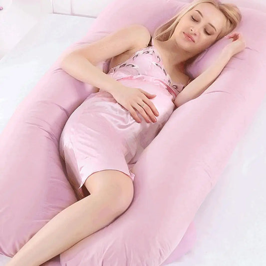 Large U-shaped Maternal Cotton Pillowcase