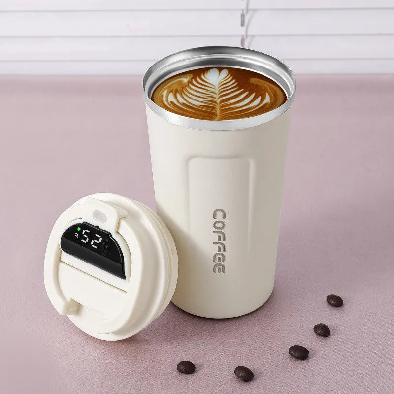 Durable BPA-Free Thermos with LCD Touch Screen