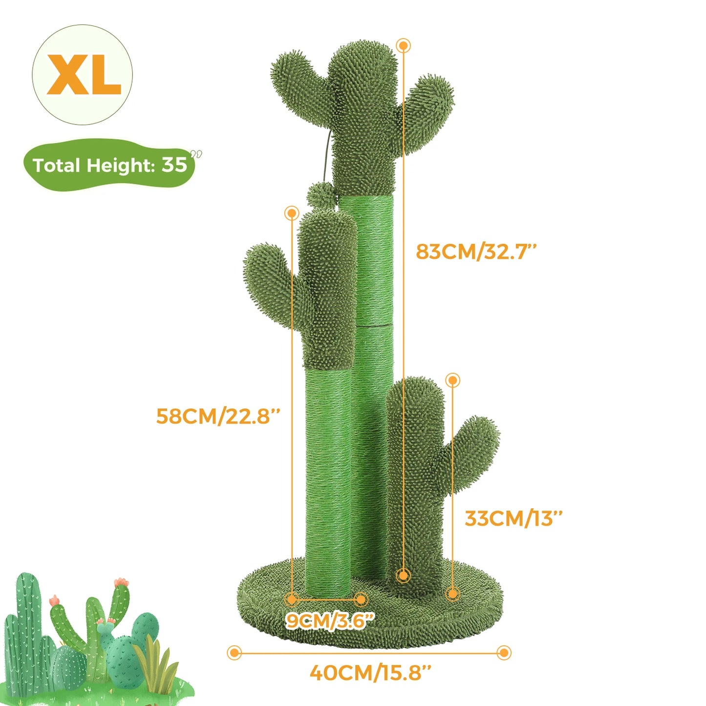Natural Cat Scratching Post