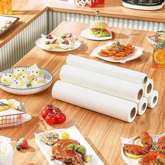 1-Pack Non-Stick Baking Paper Sheets - Thanksgiving Pie & Cookie Prep for Easy Cleanup & Parchment Lining rolling paper