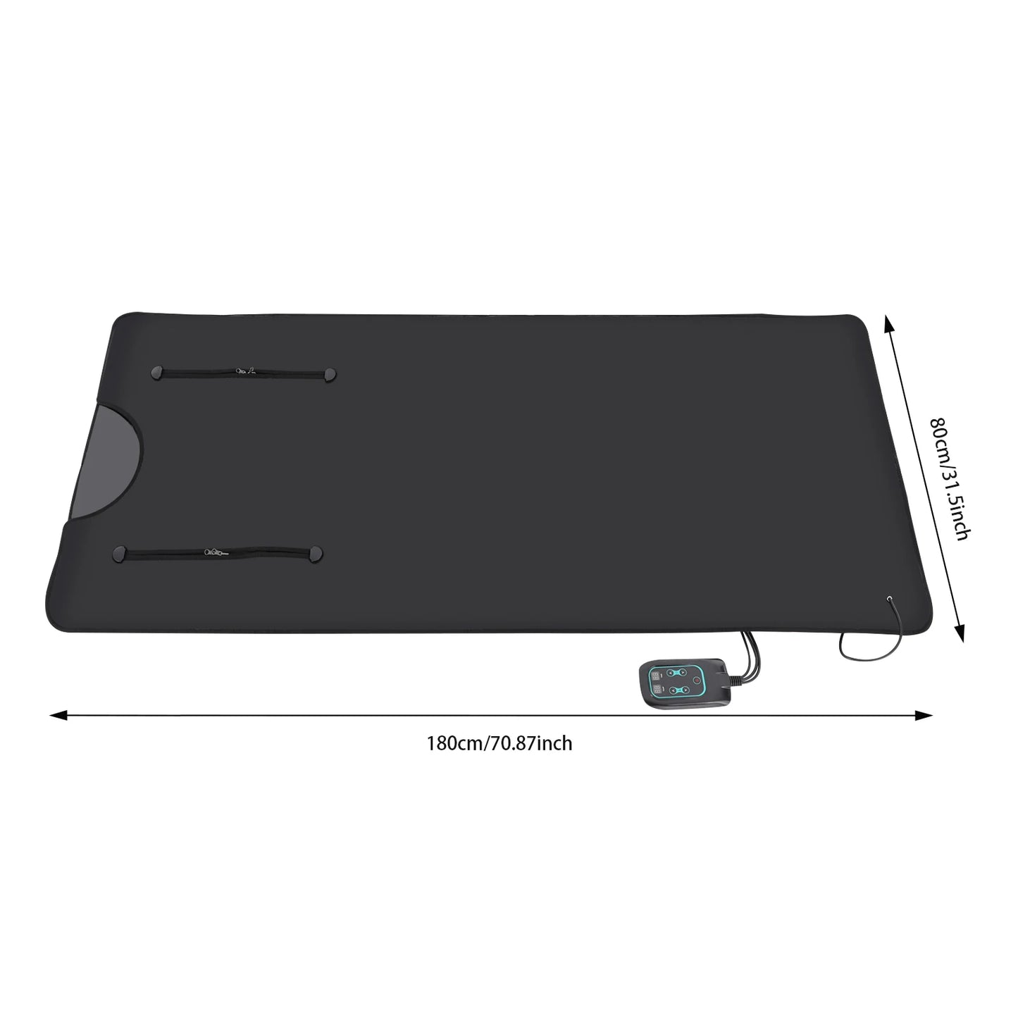 Sauna Blanket for Detoxification Portable Far Infrared Sauna For Home Relaxation Adjustable Temprature Minutes Timer