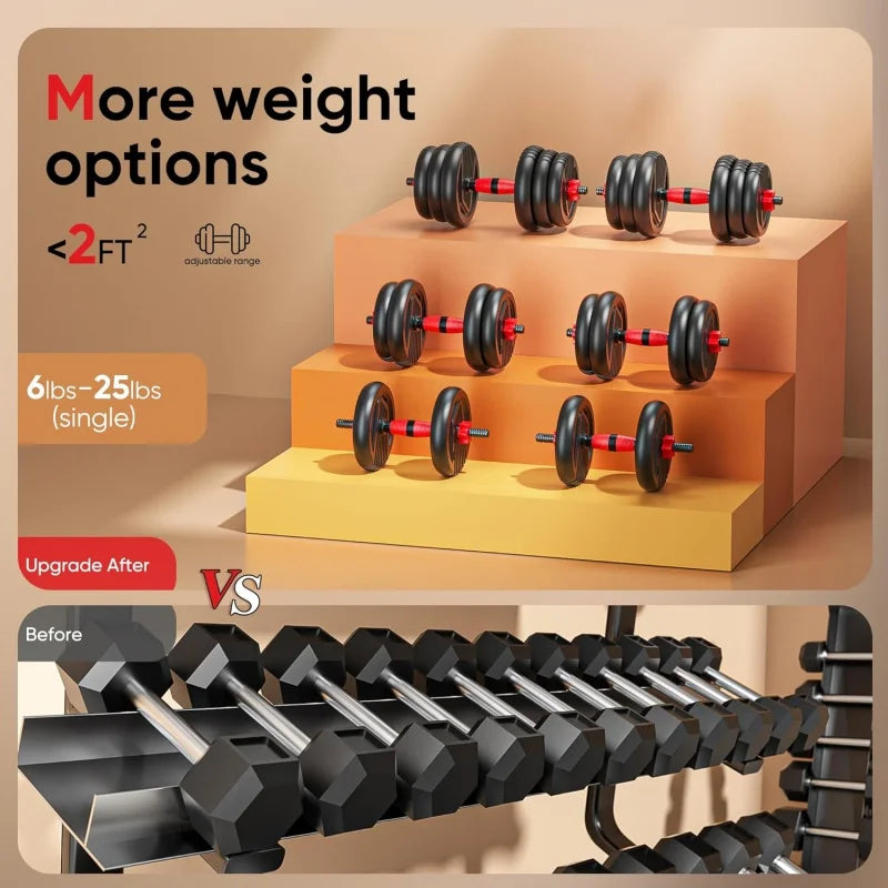 Free Weight Set with Connector