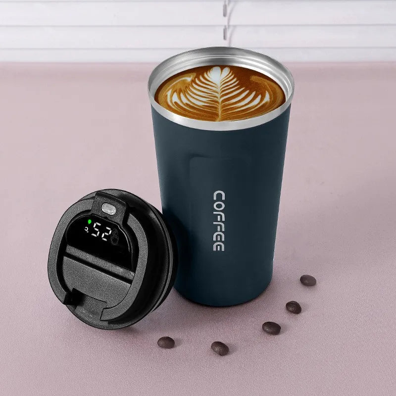 Durable BPA-Free Thermos with LCD Touch Screen