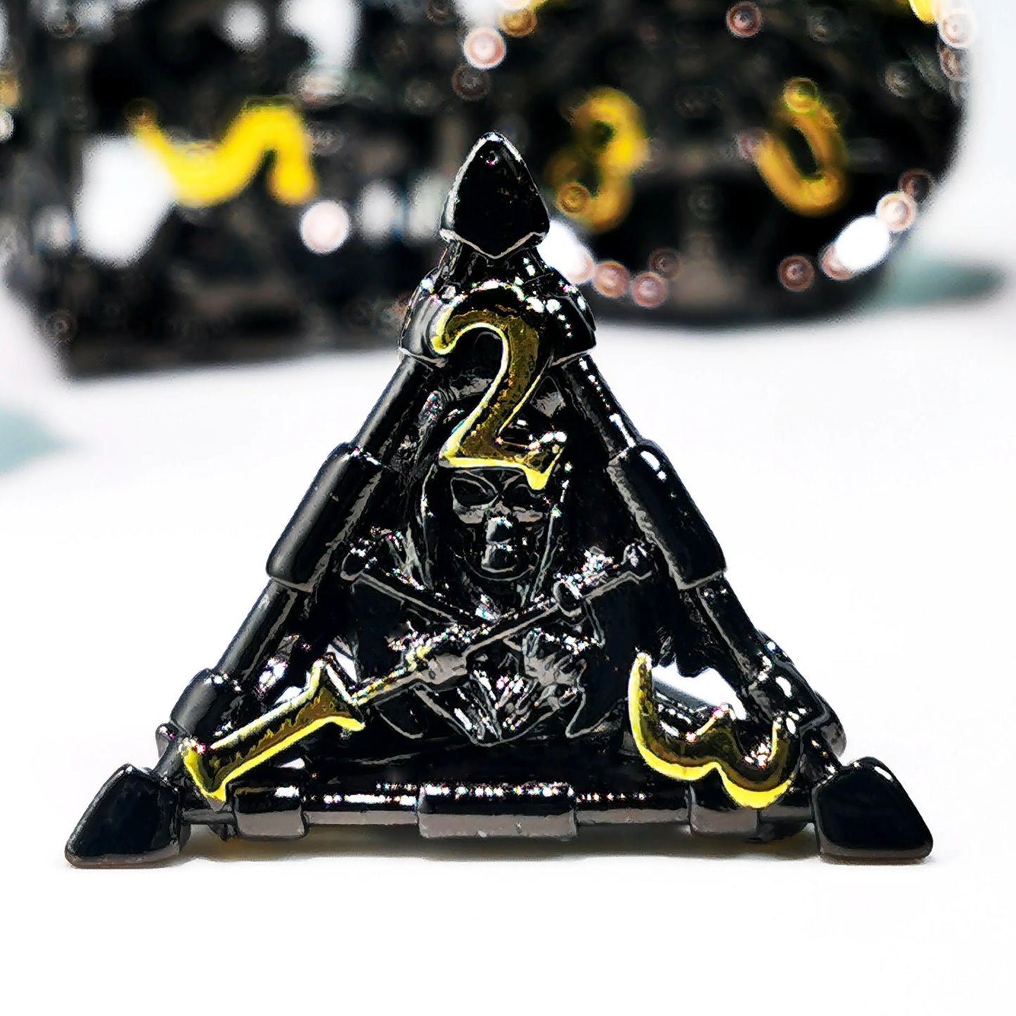 Dungeons and Dragons Metal Dice Set