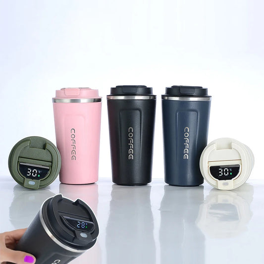 Durable BPA-Free Thermos with LCD Touch Screen
