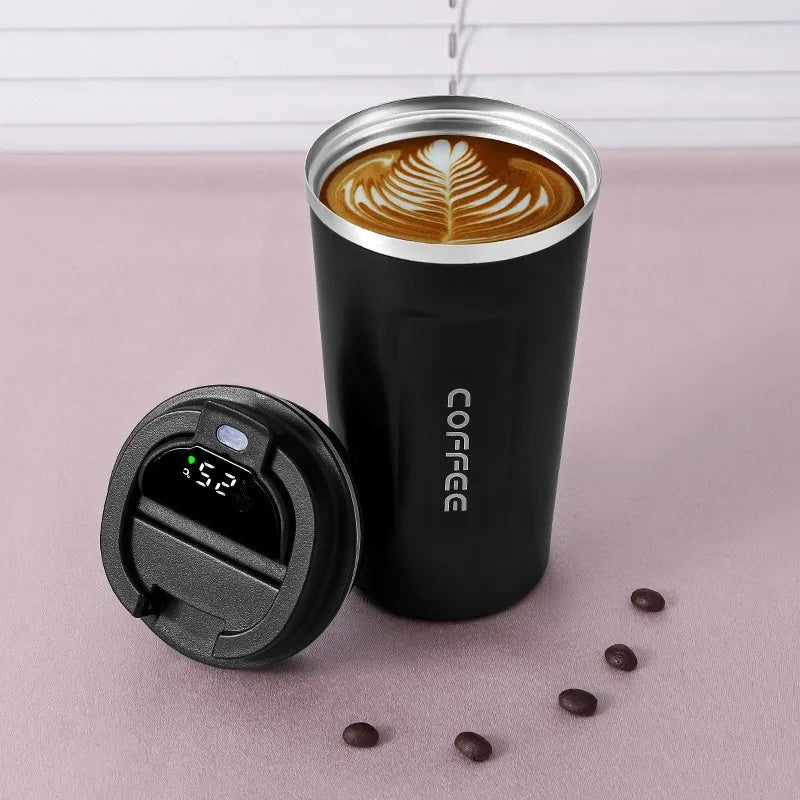Durable BPA-Free Thermos with LCD Touch Screen