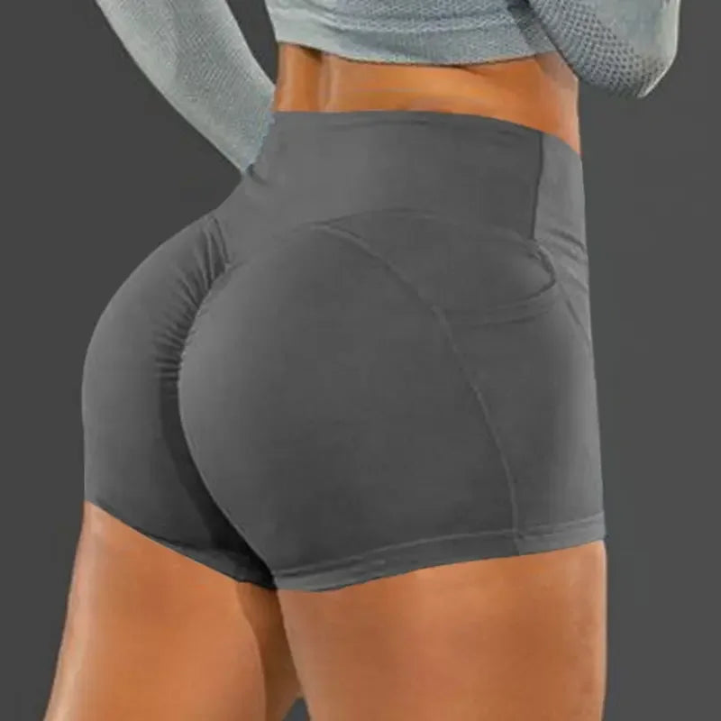Women's High Waist Fitness Shorts
