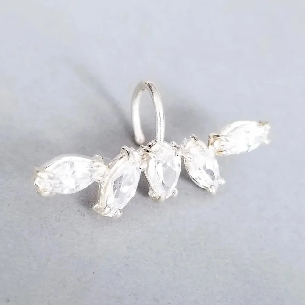 Diamond Lip Cuff Jewelry