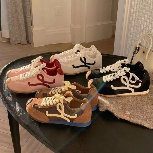 Casual Forrest Gump Women's Shoes Soft Bottom No More Tired Feet Casual Shoes Spring and Summer New Color blocking Running Sneakers