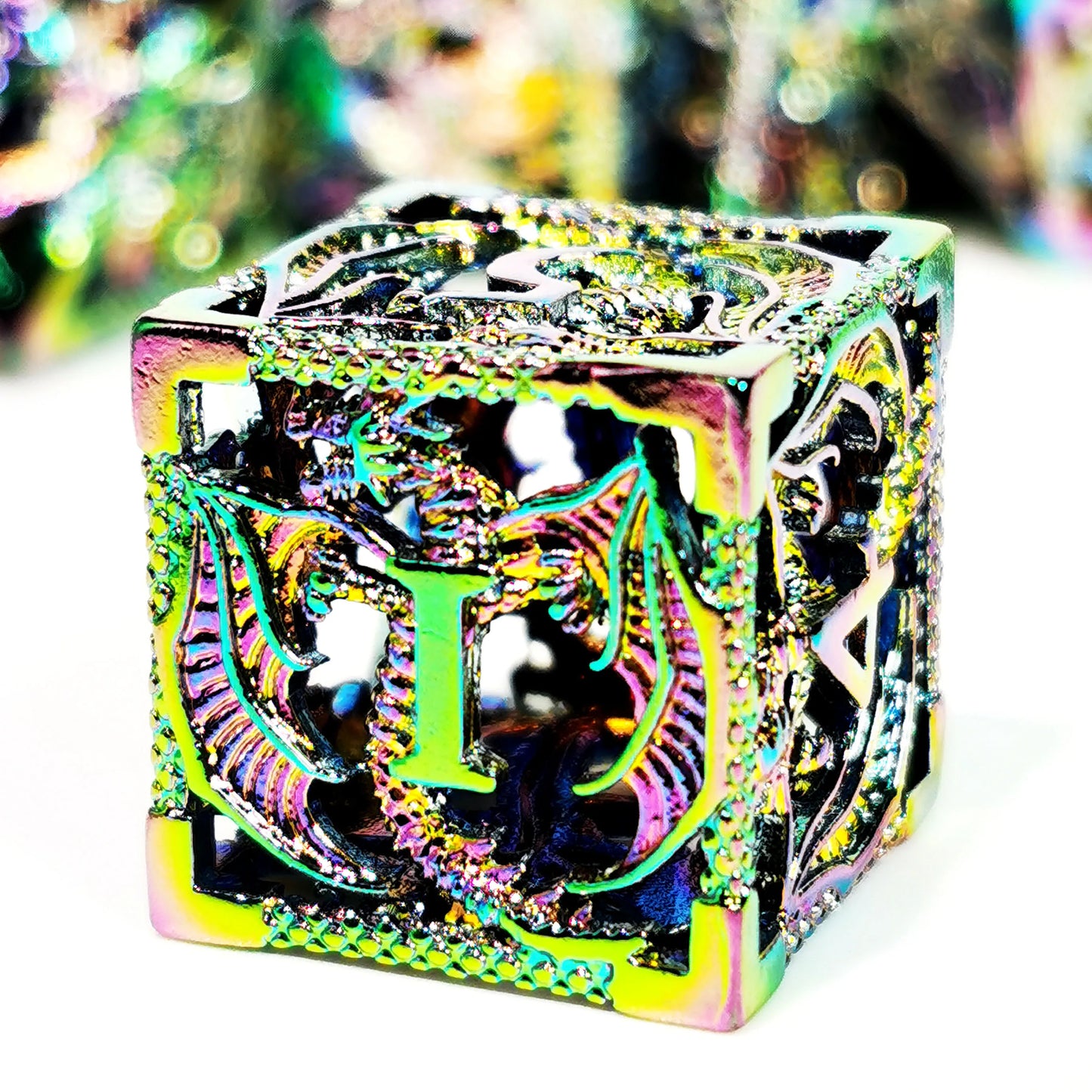 Dungeons and Dragons Metal Dice Set